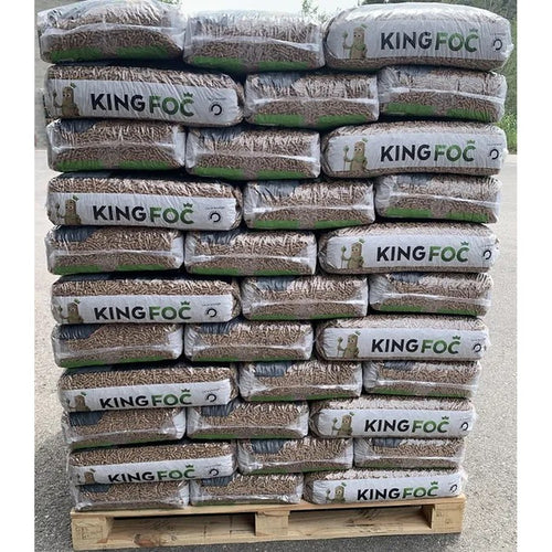 Pellets de madera King Foc - Palet Completo (1080 kg)