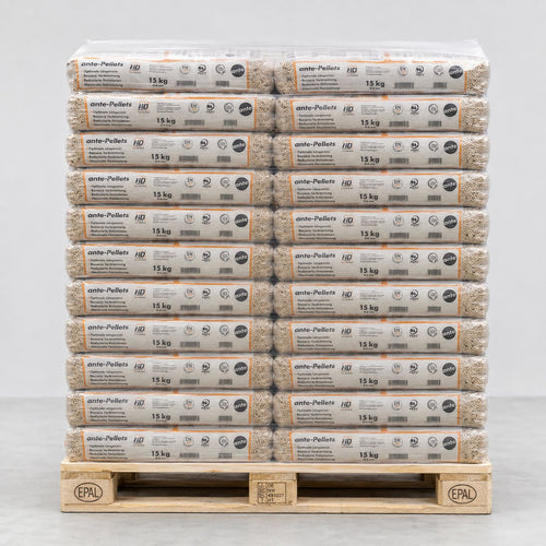 Pellets ENplus A1 ante-Pellets - Palet Completo (990 kg)
